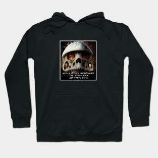 mushrooms skull Hoodie